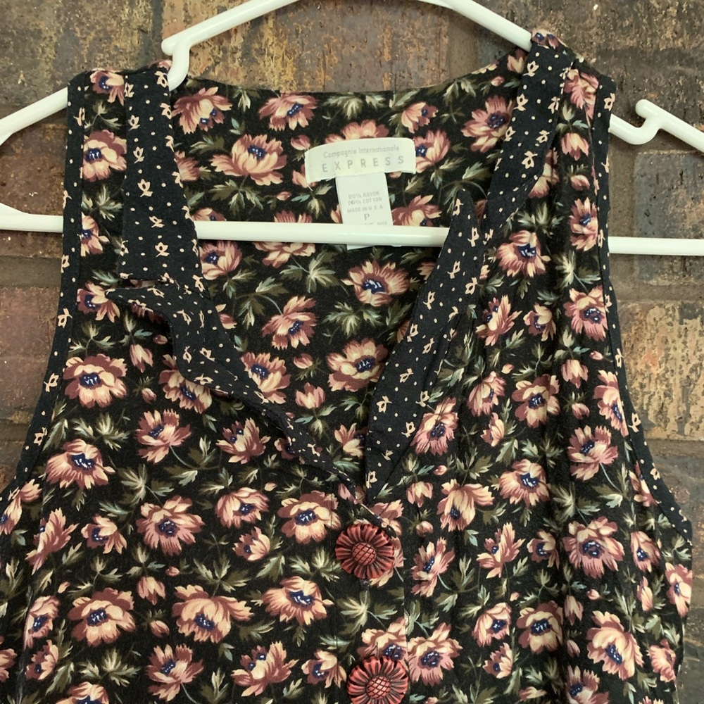 LAST CHANCE Express 90’s floral dress